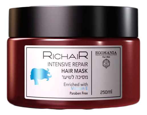 

Маска активное восстановление волос с витамином E Richair Intensive Repair Mask 250мл