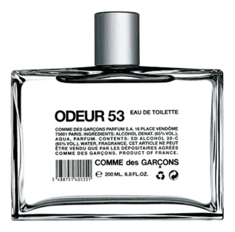 

Odeur 53: туалетная вода 200мл тестер, Odeur 53