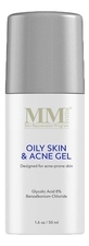 Mene & Moy System Гель для лица с гликолевой кислотой 8% Oily Skin & Acne Gel 50мл