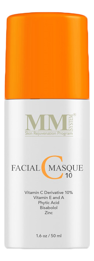 

Антиоксидантная маска для лица с витамином С Facial Masque 10% 50мл