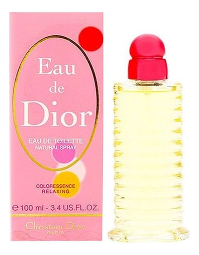 Eau de Dior Coloressence Relaxing: туалетная вода 100мл