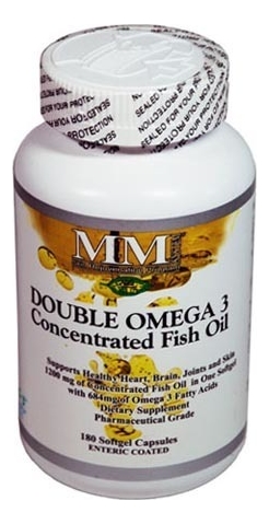 

Биодобавка Double Omega 3 Concentrated Fish Oil 180 капсул