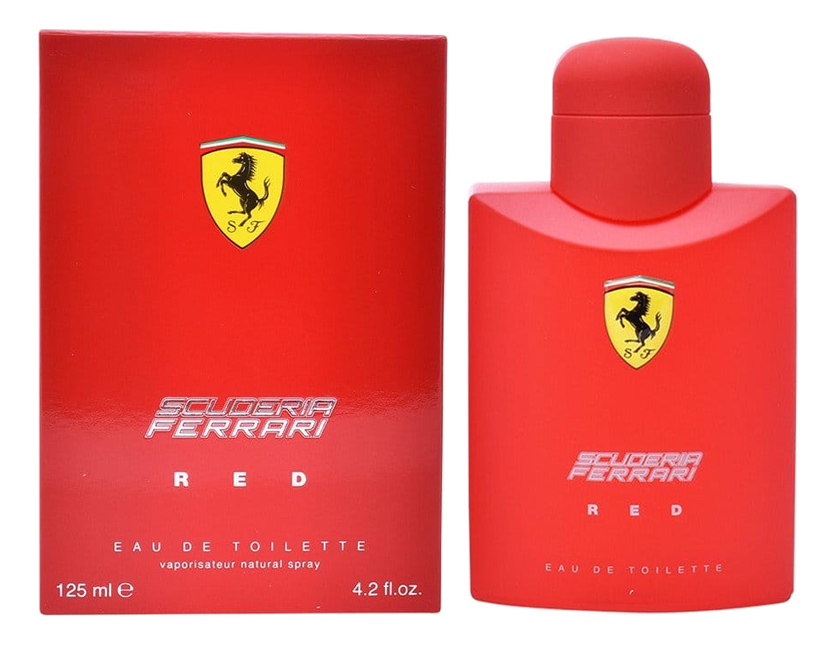 Scuderia Ferrari Red: туалетная вода 125мл ferrari scuderia redrev t кремниевый красный циферблат кварцевый f0830335 мужские часы