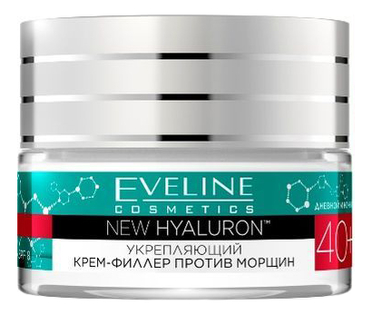 

Укрепляющий крем-филлер для лица против морщин 40+ New Hyaluron SPF8 50мл