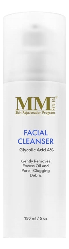 

Очищающий гель для лица и тела с гликолевой кислотой Facial Cleanser 4% 150мл
