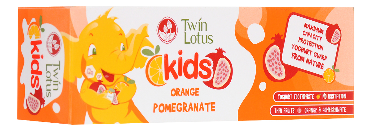 

Зубная паста с 3 лет Kids 50г (апельсин и гранат)