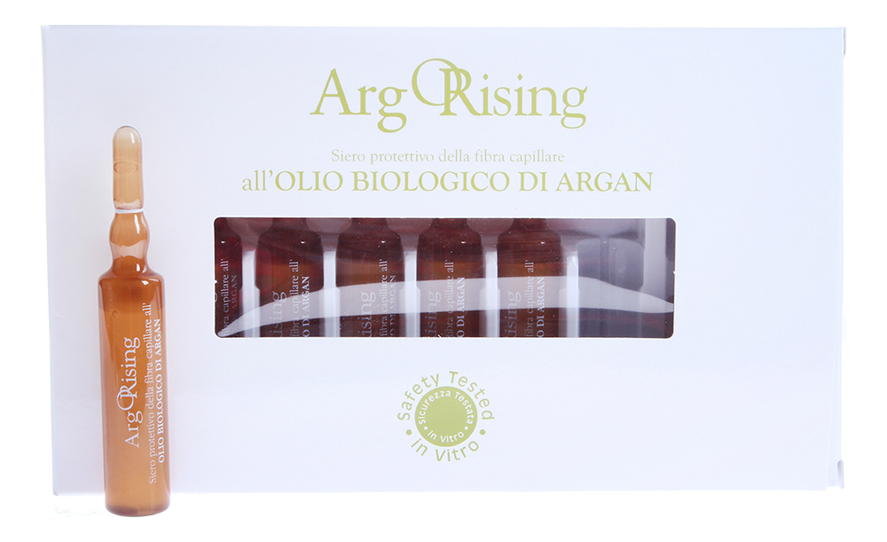 Сыворотка для волос с аргановым маслом Arg Orising All'Olio Biologgico Di Argan 12*10мл