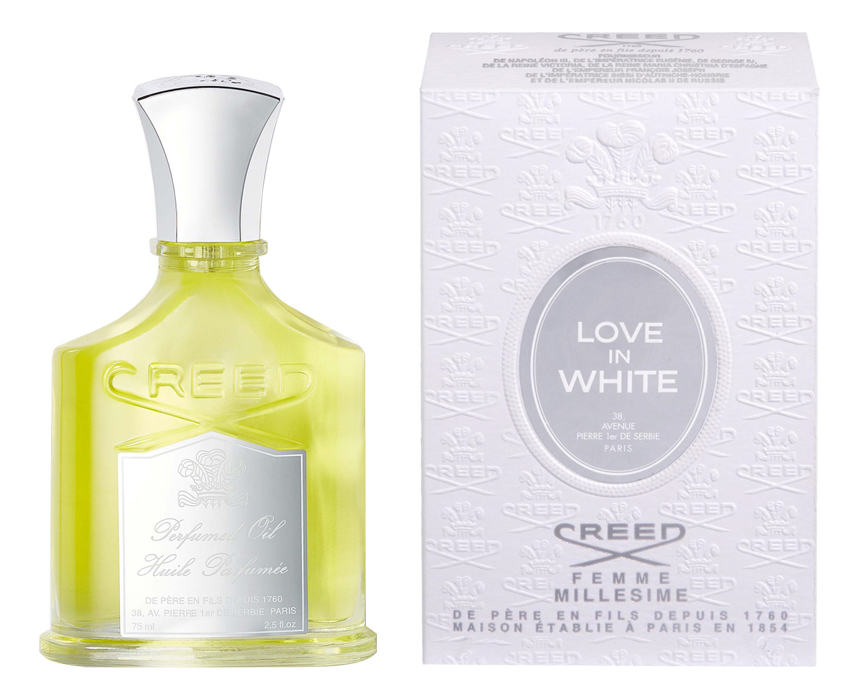 

Creed Love In White: парфюмерное масло 75мл, Love In White
