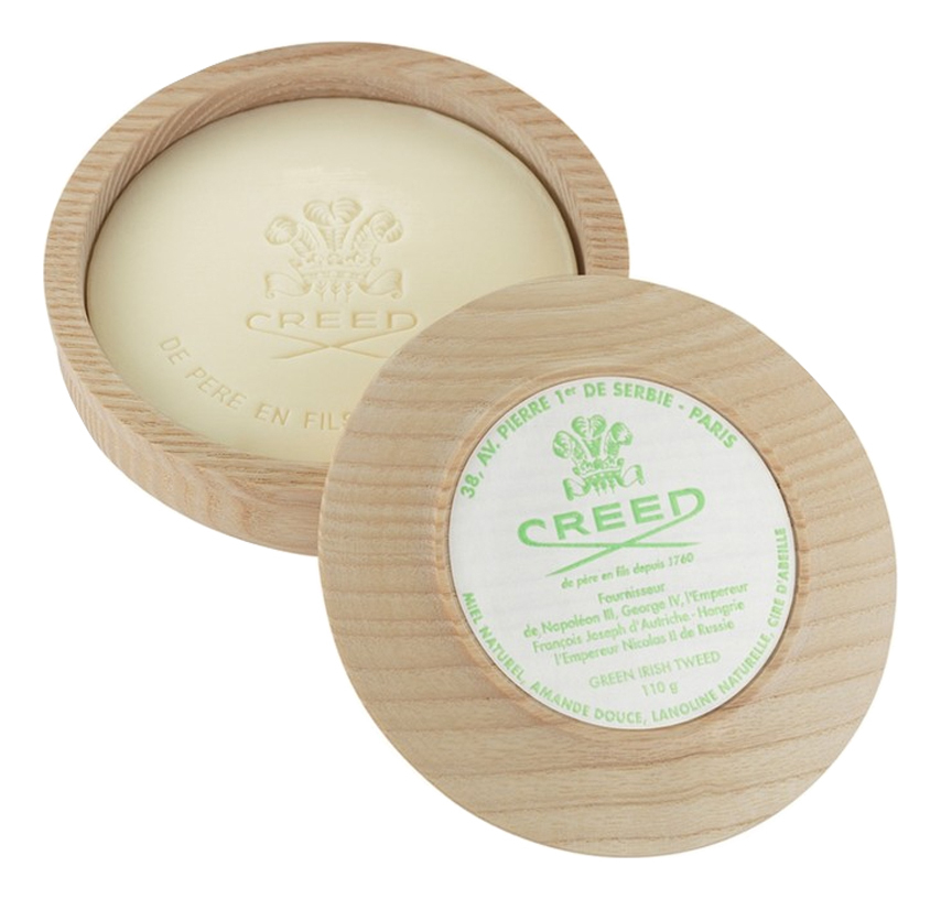 Creed Green Irish Tweed: мыло для бритья 110г от Randewoo