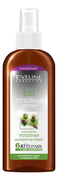 Биоактивная репейная сыворотка-спрей для волос Bio Репейная аптека 6X Repair 150мл