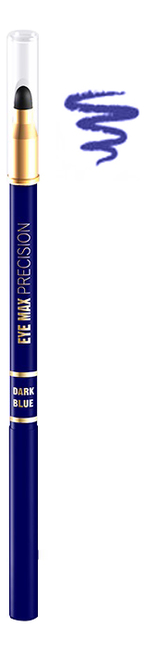 Купить Карандаш для глаз Eye Max Precision 5г: Dark Blue, Eveline