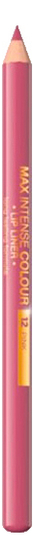 

Контурный карандаш для губ Max Intense Colour Lip Liner 5г: 12 Pink, Контурный карандаш для губ Max Intense Colour Lip Liner 5г