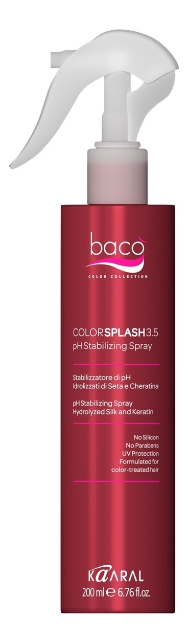 

Спрей для стабилизации волос Baco Colorsplash Stabilizing Spray 200мл