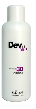 Осветляющая эмульсия для окрашивания волос 9% Dev Plus