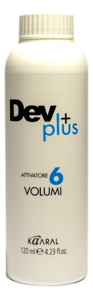 Осветляющая эмульсия для окрашивания волос 1,8% Dev Plus: Эмульсия 120мл осветляющая эмульсия для окрашивания волос 12