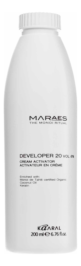 

Окисляющая эмульсия для окрашивания волос 6% Maraes Developer: Эмульсия 200мл, Окисляющая эмульсия для окрашивания волос 6% Maraes Developer