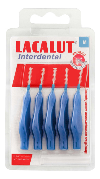 

Межзубный цилиндрический ершик Interdental M d 3,0мм 5шт