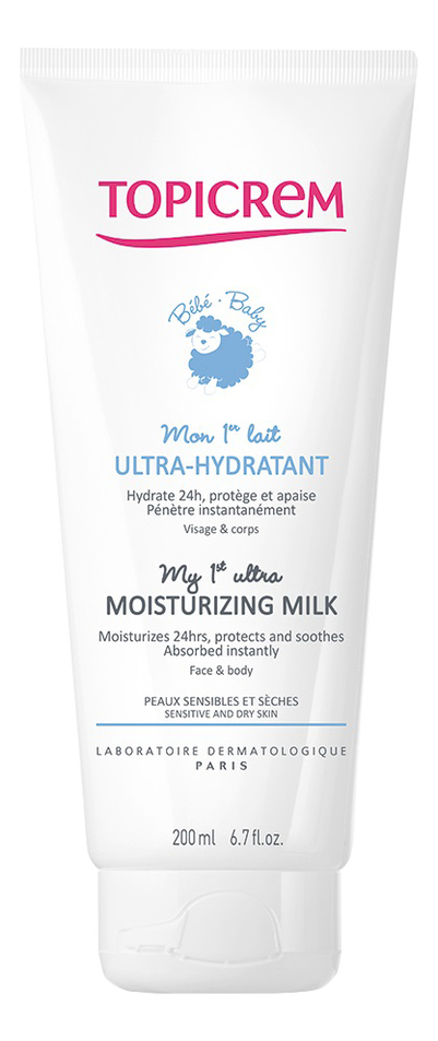 Ультра-увлажняющее молочко для тела Bebe Mon 1er Lait Ultra-Hydratant: Молочко 200мл