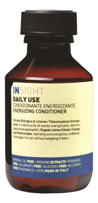 

Кондиционер для волос с экстрактом лимона и маслами Daily Use Energizing Conditioner: Кондиционер 100мл, Кондиционер для волос с экстрактом лимона и маслами Daily Use Energizing Conditioner