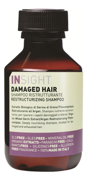 Шампунь для волос с экстрактом ростков пшеницы и маслами Damaged Hair Restructurizing Shampoo