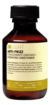 Разглаживающий кондиционер для волос с экстрактом семени льна Anti-Frizz Hydrating Conditioner