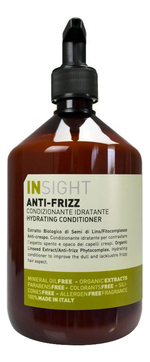 Разглаживающий кондиционер для волос с экстрактом семени льна Anti-Frizz Hydrating Conditioner