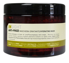 INSIGHT Маска для волос с экстрактом льняных семян и маслом конопли Anti-Frizz Hydrating Mask