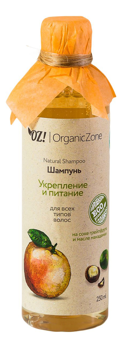 

Шампунь для волос Укрепление и питание Natural Shampoo 250мл: Шампунь 250мл, Шампунь для волос Укрепление и питание Natural Shampoo