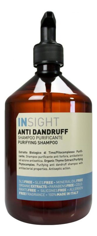 Шампунь против перхоти с экстрактом розмарина и шалфея Anti Dandruff Purifying Shampoo: Шампунь 400мл шампунь против перхоти с экстрактом розмарина и шалфея anti dandruff purifying shampoo шампунь 900мл