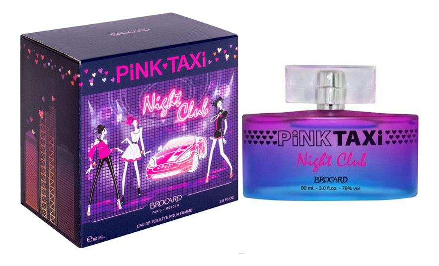 

Pink Taxi Night Club: туалетная вода 90мл, Pink Taxi Night Club