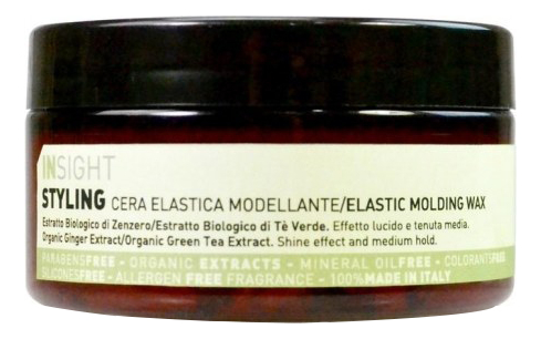 

Моделирующий воск для волос с экстрактом имбиря Styling Elastic Molding Wax 90мл