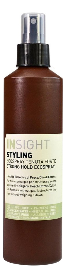 

Лак для волос с маслом хлопка Styling Strong Hold Ecospray 250мл