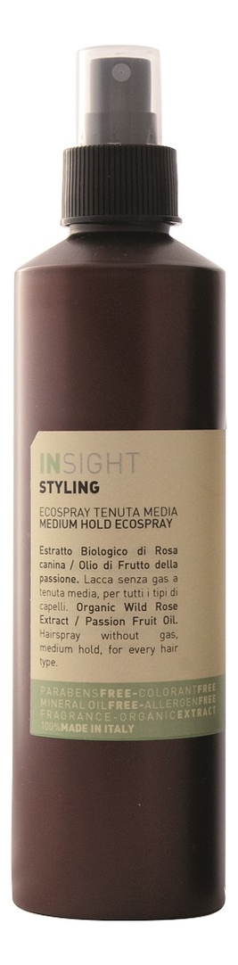 

Лак для волос Styling Medium Hold Ecospray 250мл
