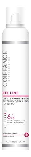 

Лак для укладки волос сильной фиксации Fix Line Super Hold Finishing Spray: Лак 300мл, Лак для укладки волос сильной фиксации Fix Line Super Hold Finishing Spray