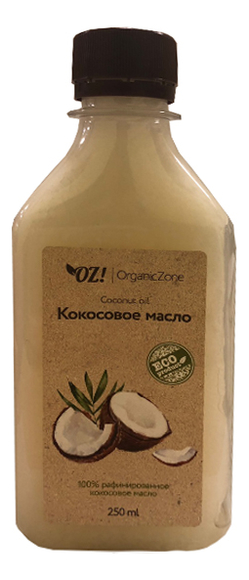 

Кокосовое масло для волос и тела Coconut Oil 250мл: Масло 250мл, Кокосовое масло для волос и тела 100% Coconut Oil