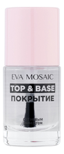 Eva Mosaic Покрытие для ногтей с гелевым эффектом Top & Base 10мл
