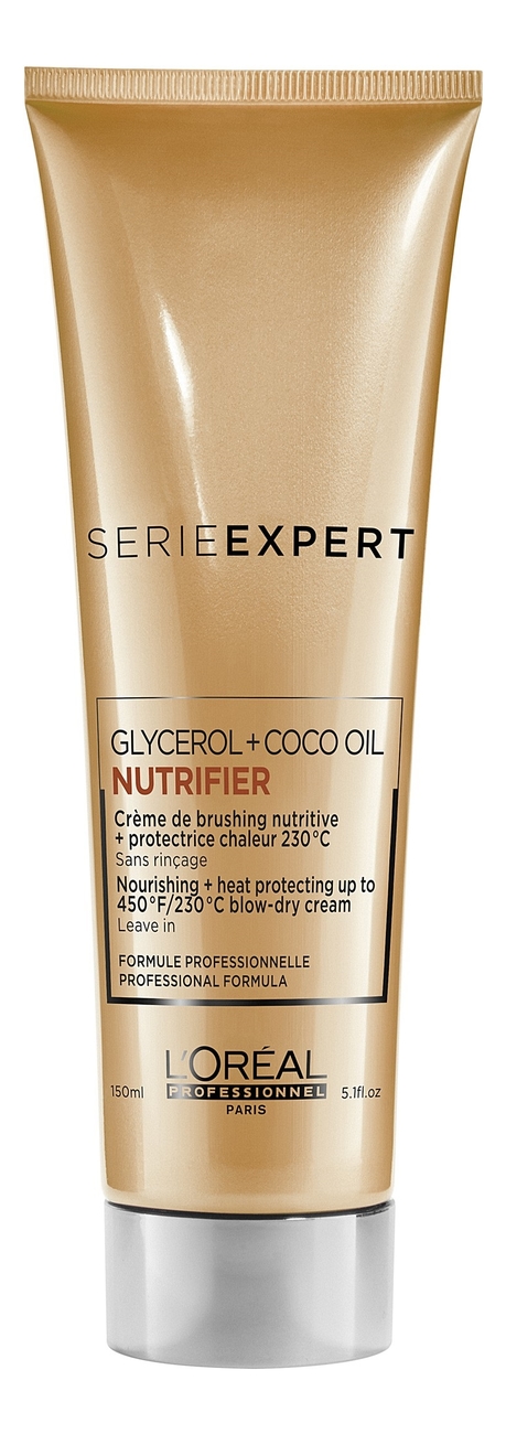 Крем для волос Serie Expert Nutrifier Glucerol + Coco Oil 150мл