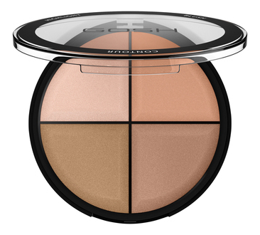 

No 001, Палетка для макияжа лица Contour’n Strobe 15г