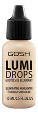GOSH Хайлайтер для лица Lumi Drops 15мл