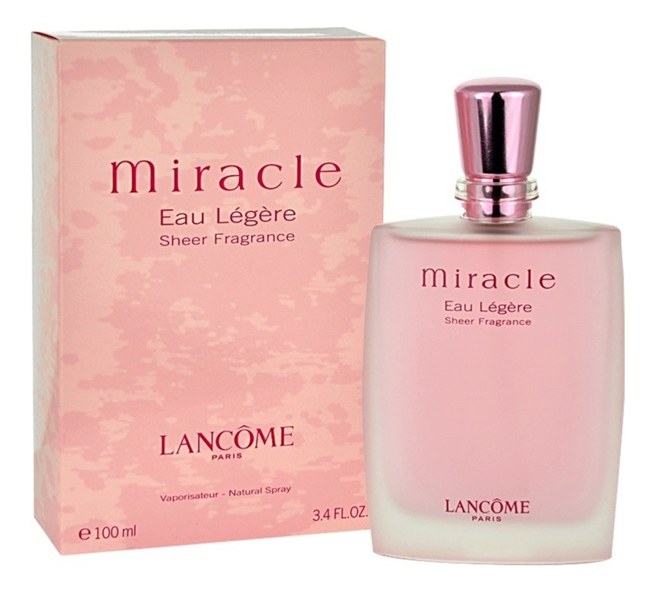 

Miracle Eau Legere Sheer Fragrance: туалетная вода 100мл, Miracle Eau Legere Sheer Fragrance