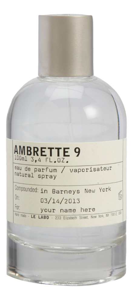 

Ambrette 9: парфюмерная вода 100мл, Ambrette 9
