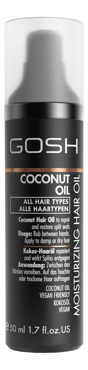 Кокосовое масло для волос питательное Moisturizing Coconut Oil 50мл