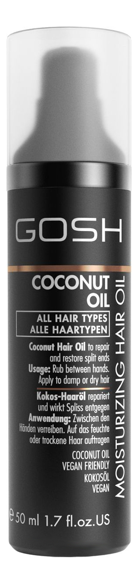 

Кокосовое масло для волос питательное Moisturizing Coconut Oil 50мл