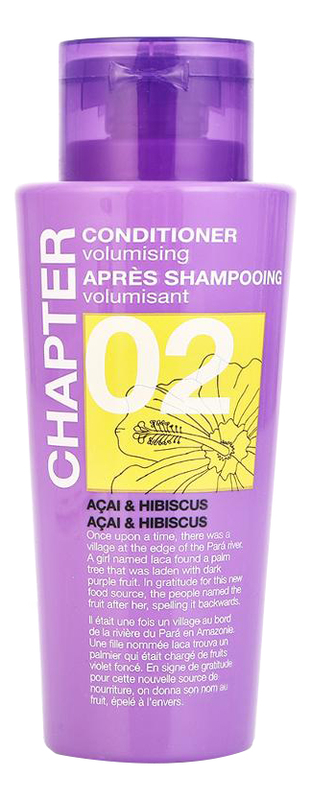 

Кондиционер для волос Chapter 02 Conditioner 400мл (ягода асаи и гибискус)