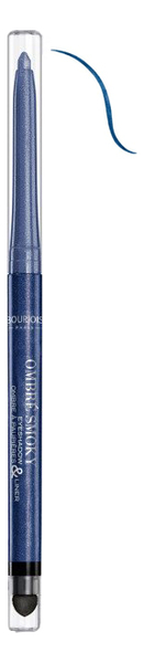 

Карандаш для глаз Ombre Smoky Eyeshadow&Liner 0,28г: 004 Blue, Карандаш для глаз Ombre Smoky Eyeshadow&Liner 0,28г