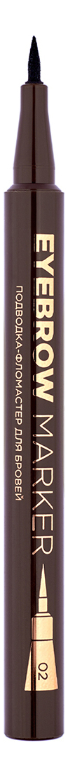 

Подводка-фломастер для бровей Eyebrow Marker 1,2мл: No 02, Подводка-фломастер для бровей Eyebrow Marker 1,2мл