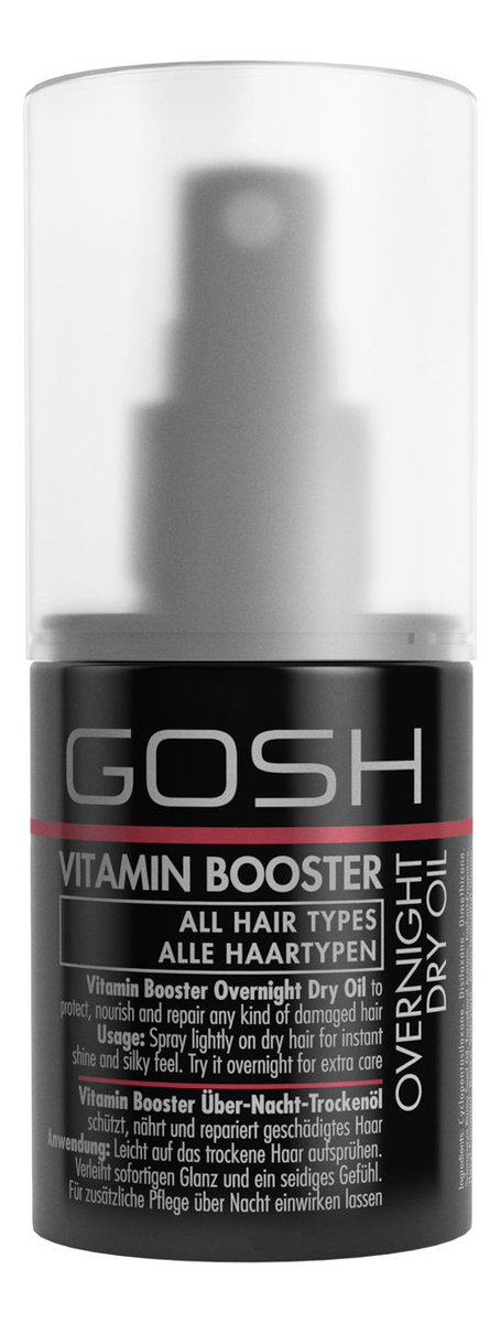 

Восстанавливающее масло для волос Vitamin Booster Overnight Dry Oil 75мл
