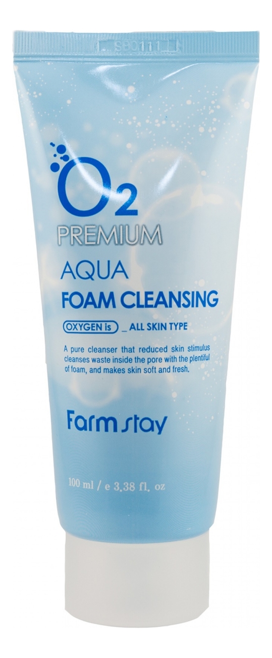 

Кислородная пенка для умывания O2 Premium Aqua Foam Cleansing 100мл