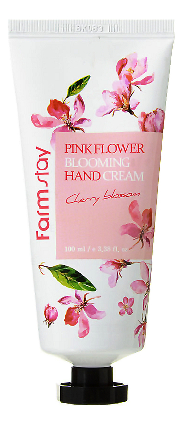 Крем для рук Pink Flower Blooming Hand Cream 100мл: Cherry Blossom farmstay pink flower blooming hand cream set