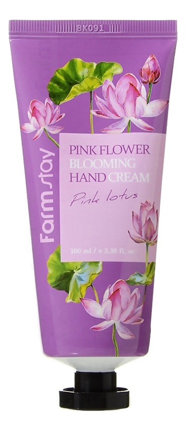 Крем для рук Pink Flower Blooming Hand Cream 100мл: Pink Lotus farmstay pink flower blooming hand cream pink lotus